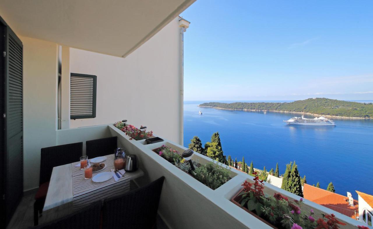 Blue Harmony Sea View Apartment Дубровник Екстер'єр фото