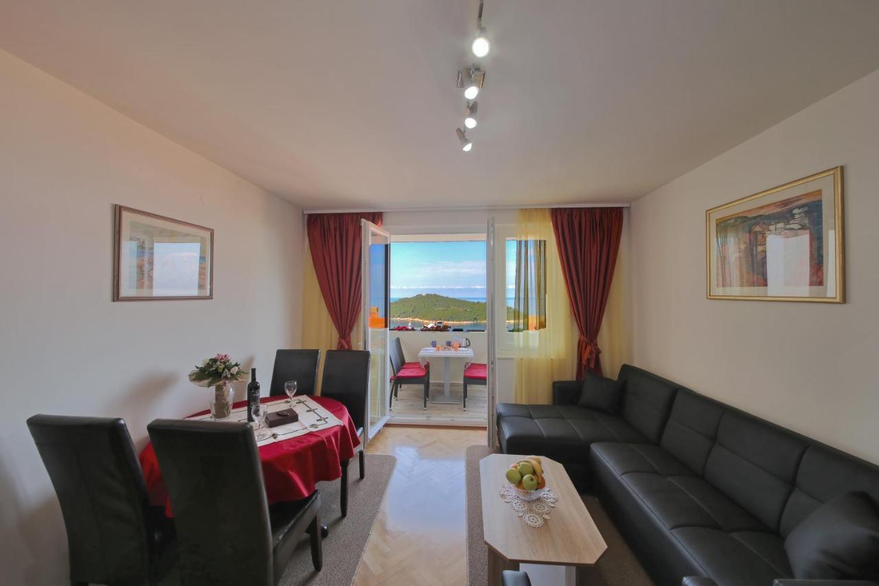 Blue Harmony Sea View Apartment Дубровник Екстер'єр фото